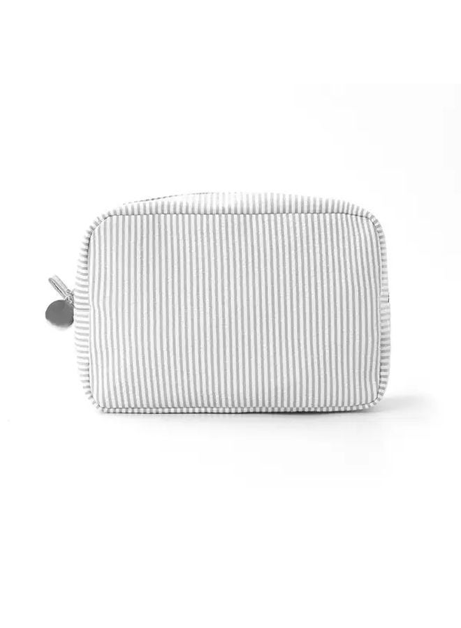 Purple Bubble Shield Mesh Portable Makeup Bag Travel Cosmetic Organizer - Image 1